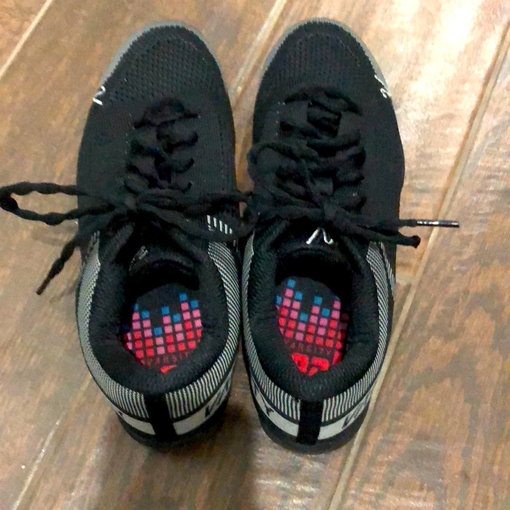 Black Varsity Shoes Worn Once
